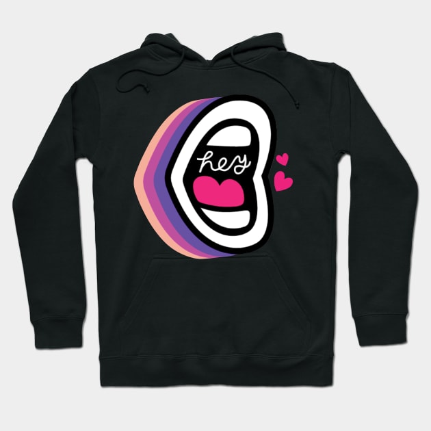 lip Hoodie by AdlDisEye